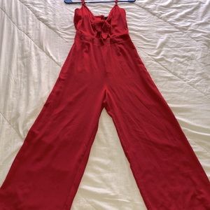 Red Jumpsuit